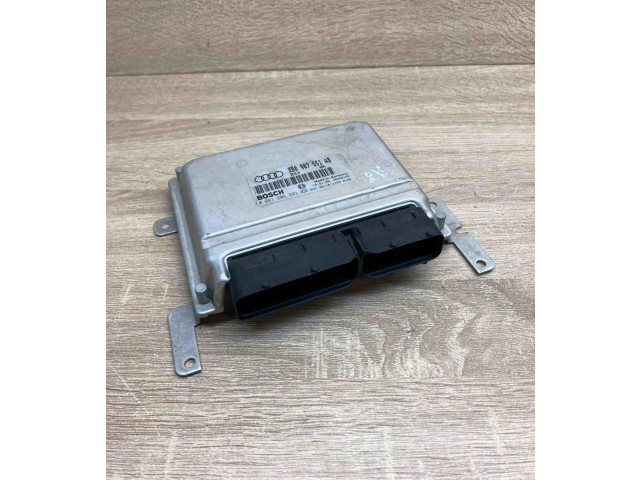 Блок управления двигателем Блок управления 3B0907551AB, 0261206393   Audi A8 S8 D2 4D