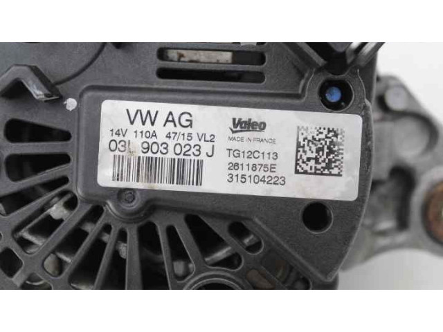 Lichtmaschine 04L903024SX, 03L903023J2611875E Skoda Octavia Mk3 (5E)