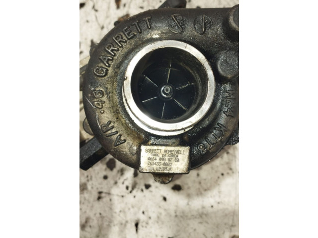 Турбина SsangYong Actyon sports I A6640900780, A6640900780