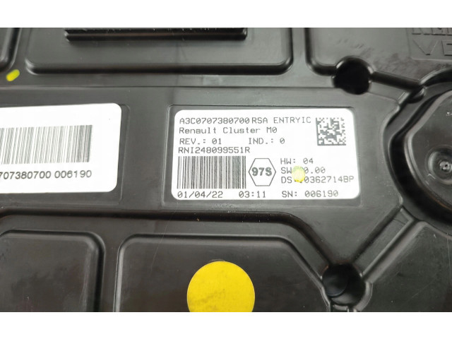 Панель приборов 248099551R, 248099551R Dacia Duster