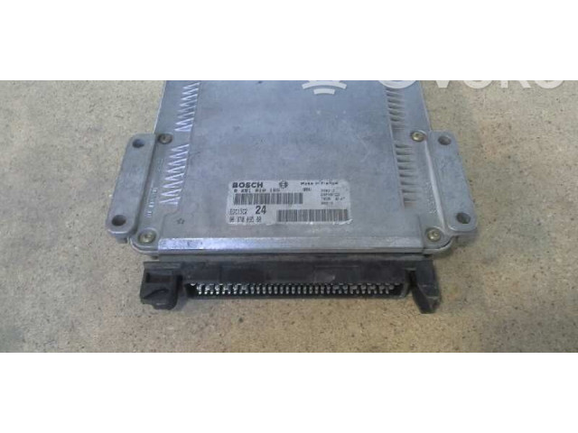 Блок управления двигателя 0281010165, 9637089580 Citroen Xantia