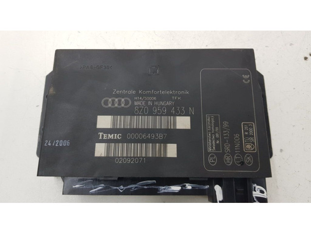 Блок комфорта 8Z0959433N, 00006493B7 Audi A2