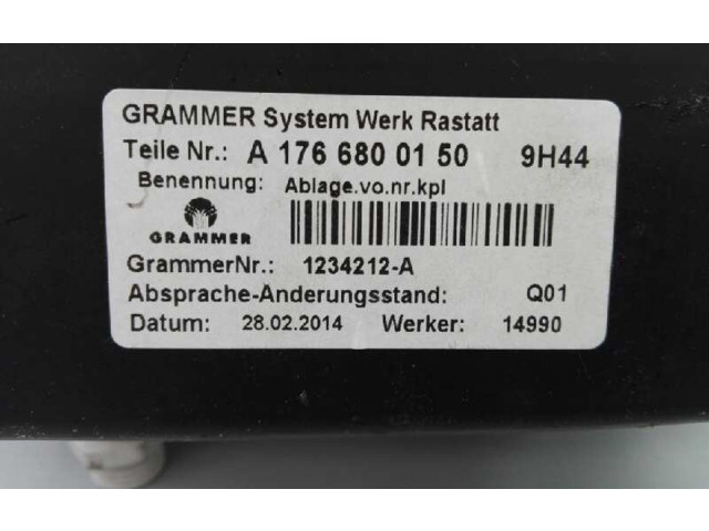 Блок управления климат-контролем LUA2469002408, HWA2469010805 Mercedes-Benz A W176