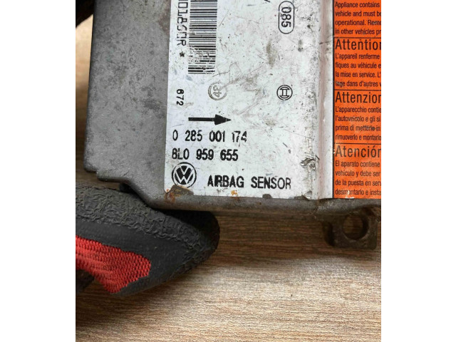 Блок подушек безопасности 8L0959655, 0285001174   Audi A3 S3 8L