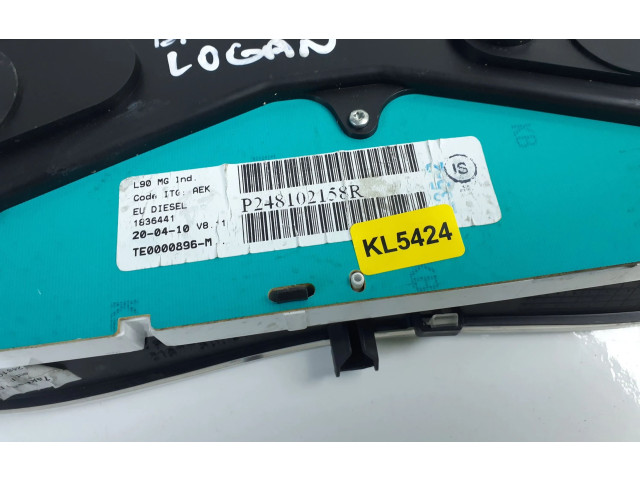 Панель приборов P248102158R, 248102158R   Dacia Logan I       