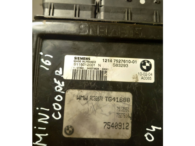 Řídící jednotka 7527610, 7540912 Mini One - Cooper R50 - 53 2004