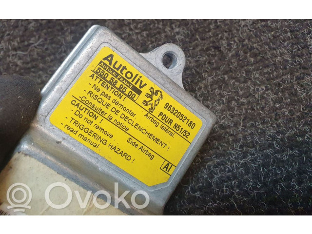 Блок управления надувных подушек 550589500, 9632052180   Peugeot 306