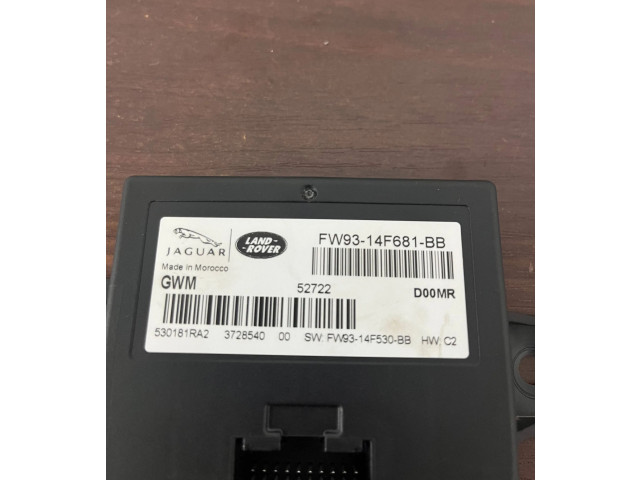 Блок управления парковки FW9314F681BB, 2000000399454 Jaguar XJ X351