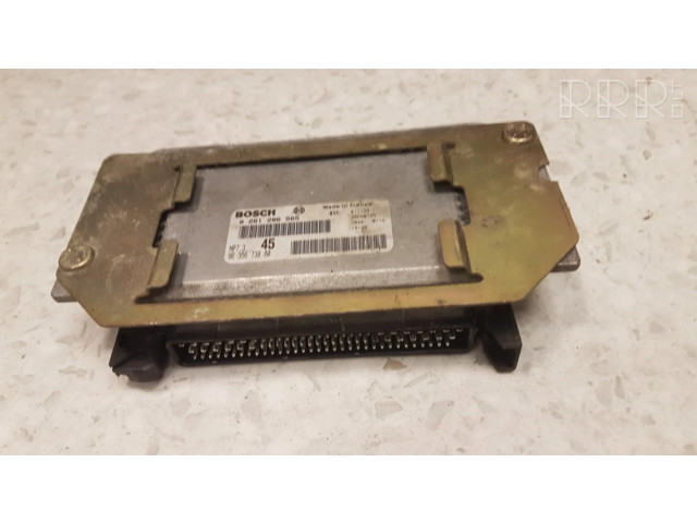 Блок управления двигателя 0261206565, 9635673880   Peugeot 306