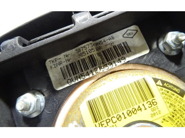 Подушка безопасности водителя 985105160R   Dacia Lodgy