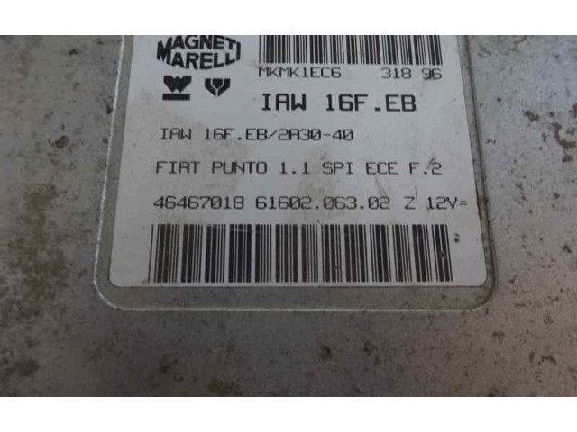Řídící jednotka IAW16F.EB Fiat Punto Evo 1997