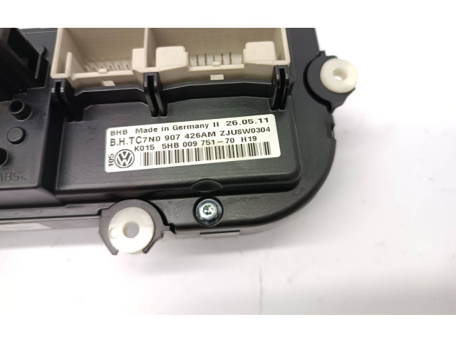 Блок управления климат-контролем 7N0907426AM, 5HB009751   Volkswagen PASSAT B7