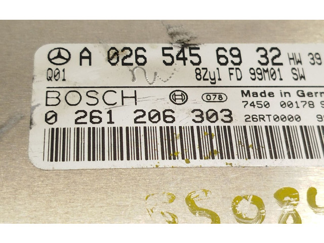 Řídící jednotka A0265456932, 0261206303 Mercedes-Benz ML AMG W164 1999