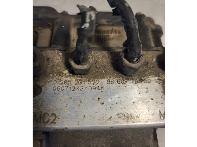 Jednotka ABS 9660779880, 0265231522 Citroen Berlingo 2007