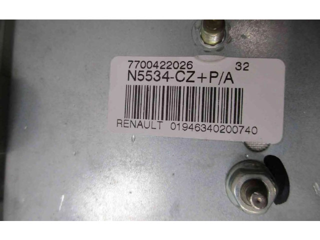 Подушка безопасности пассажира 7700422026, 7700422026   Renault Twingo I