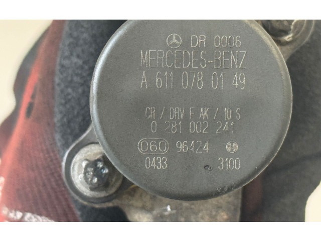 Vstřikovací lišta A6110700095, 0445214004 Mercedes-Benz E W210