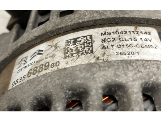 Генератор    1610815380, 1675454280   Peugeot 2008 II