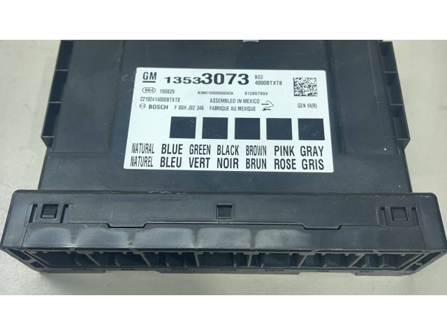 Блок управления 84720629, 511920600000   Chevrolet Camaro