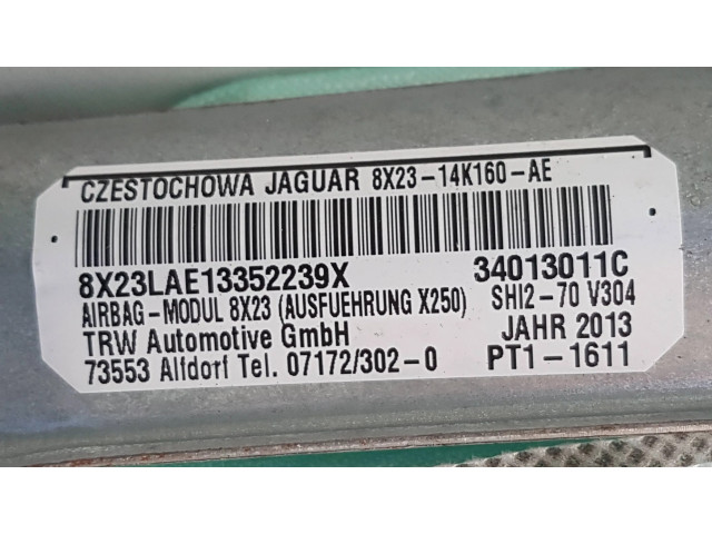 Боковая подушка безопасности 8X2314K160AE, 34013011C   Jaguar XF X250