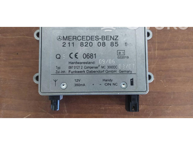 Блок управления двигателя 2118200885 Mercedes-Benz ML W164