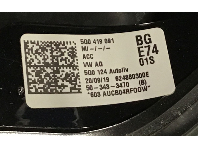 Руль Volkswagen Golf Plus 2005 - 2013 года 5G0419091BG