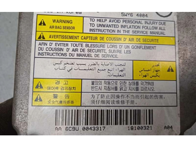 Блок управления надувных подушек SsangYong Rodius - года 8625021031