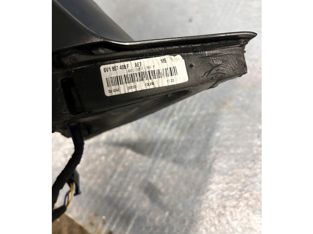 Зеркало электрическое Skoda Fabia Mk3 (NJ) 2015 - 2021 года