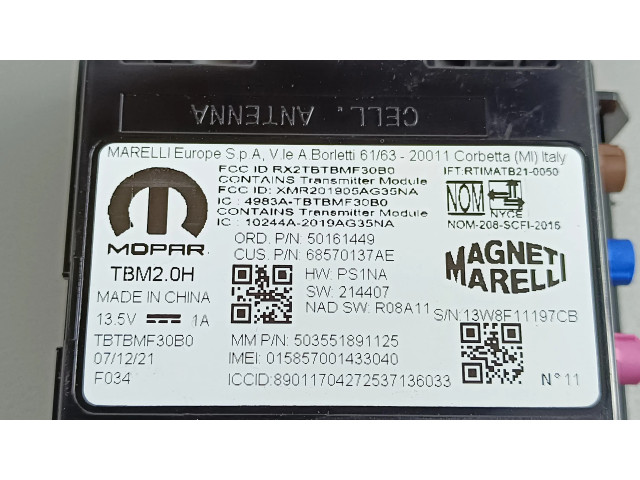 Блок управления 68570137AE   Jeep Grand Cherokee WL