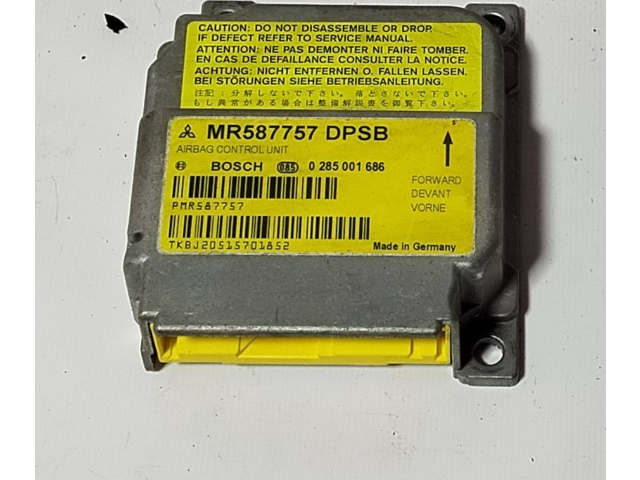 Блок подушек безопасности MR587757, 0285001686 Mitsubishi Colt