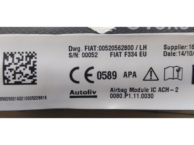 Подушка безопасности двери 52085842, 00520562800   Fiat 500X