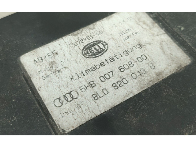 Блок управления климат-контролем 8L0820043B   Audi A3 S3 8L