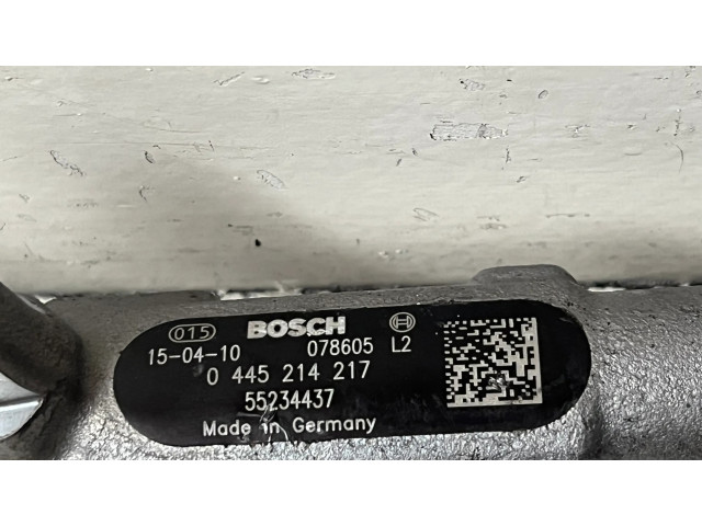 Vstřikovací lišta 0445214217, 55234437 Fiat 500L pro naftový motor 1.3