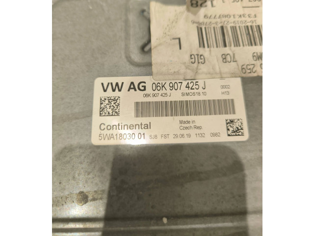 Блок управления двигателя 06K907425J, 5WA1803001 Audi Q3 8U