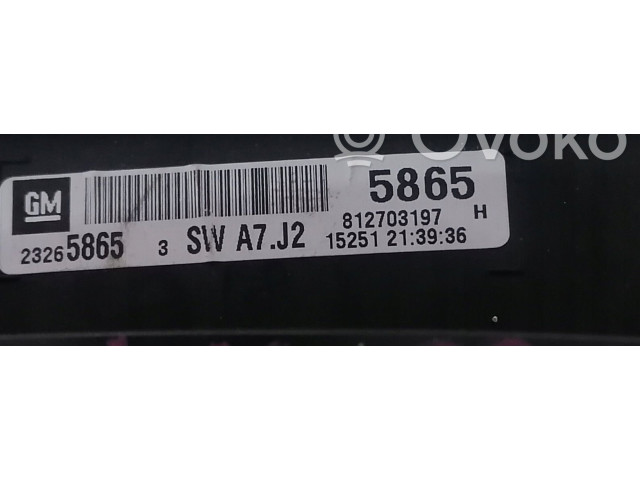 Přístrojová deska Chevrolet Equinox 2015 812703197