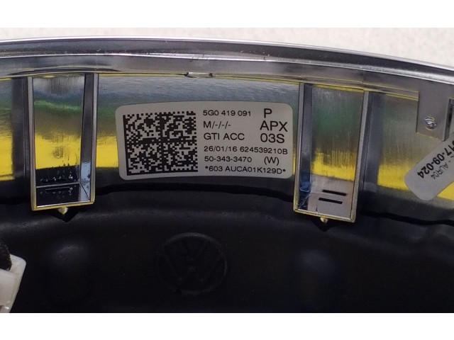 Руль Volkswagen Golf VII  2013 - 2019 года 5G0419091P      