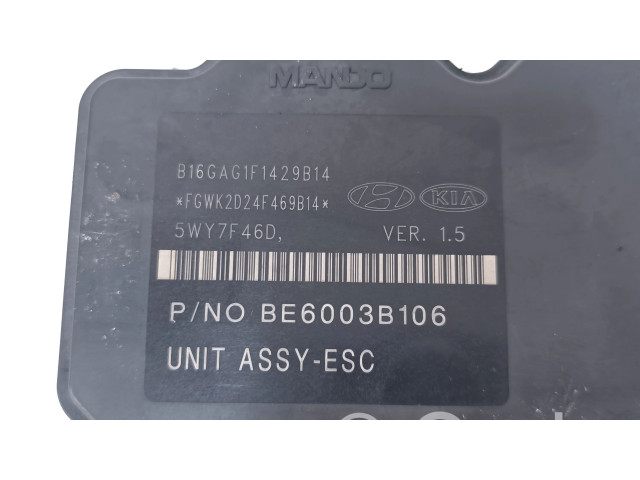 Jednotka ABS 589202Y940, BE6003B106 Hyundai ix35 2012