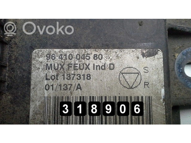 Řídící jednotka 9641004580 Peugeot 607 2002