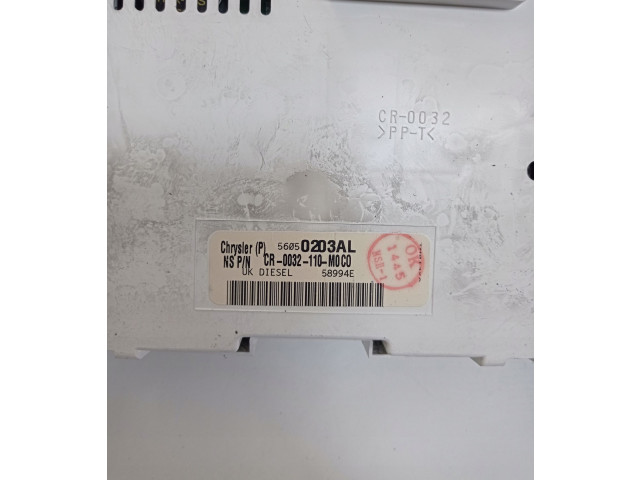 Панель приборов 56050203AL, 56050203AL Jeep Grand Cherokee (WK)