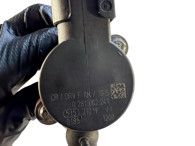 Vstřikovací lišta A6110700095, 0445214004 Mercedes-Benz C W203 pro naftový motor 2.2