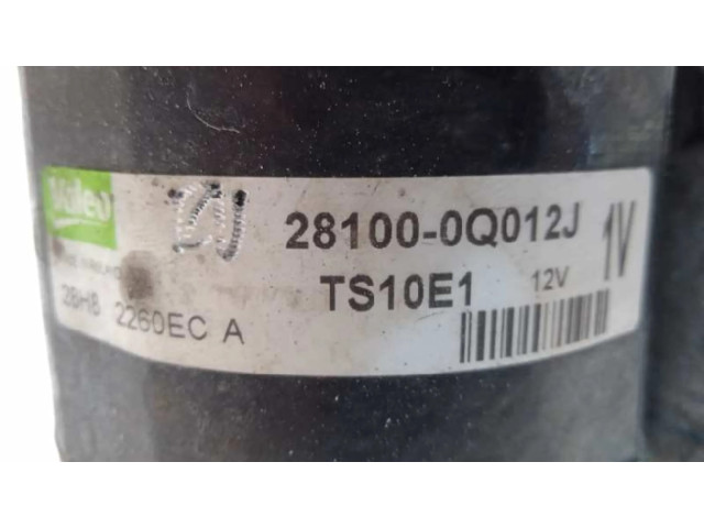 Стартер 281000Q012J, TS10E1 Peugeot 107