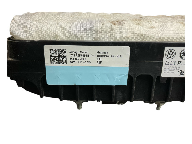 Надувная подушка для пассажира 5K0880204A Volkswagen Tiguan 2009