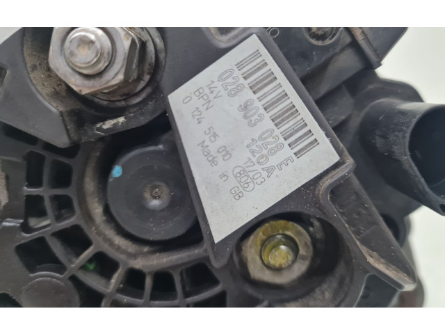 Генератор 028903028E, 0124515010 Volkswagen Bora