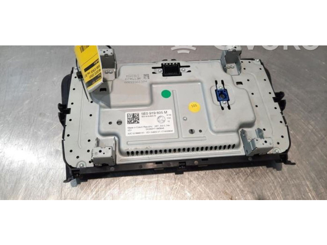 Дисплей    5E0919605M   Skoda Octavia Mk3 (5E)