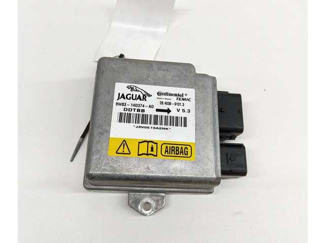 Блок подушек безопасности 9W8314D374AD Jaguar XK - XKR
