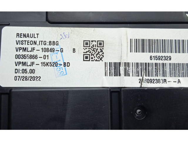 Панель приборов VISTEON, 1.CONECTOR   Dacia Spring       