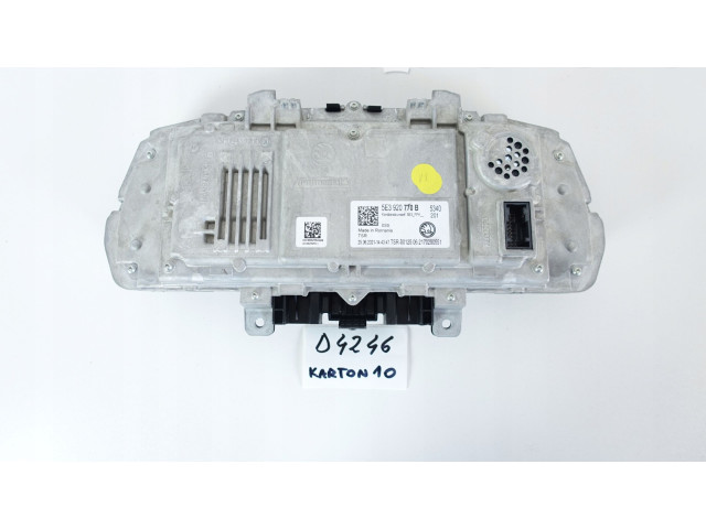 Панель приборов LICZNIK VIRTUAL ZEGARY LCD SKODA OCTAVIA IV 4 5E3 5E3920770B   Skoda Octavia Mk4       