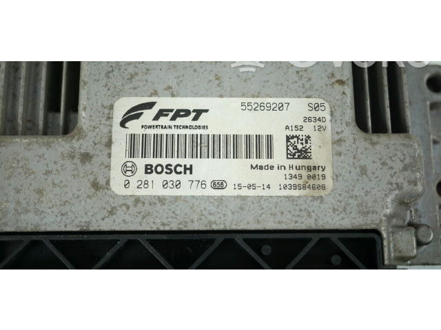 Блок управления двигателем Блок управления 0281030776   Opel Combo D