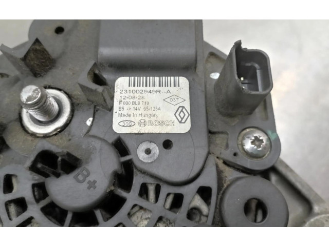 Генератор 231002949R, F000BL0719   Dacia Lodgy      