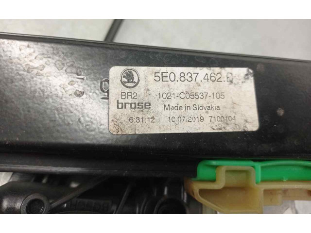 Электрический механизм для подъема окна без двигателя 2PINES, 5PUERTAS Skoda Octavia Mk3 (5E)