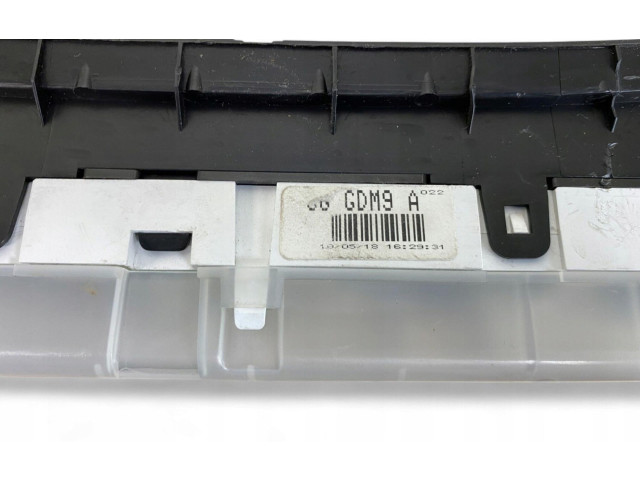 Přístrojová deska Mazda 6 2017 TD1155430K9001